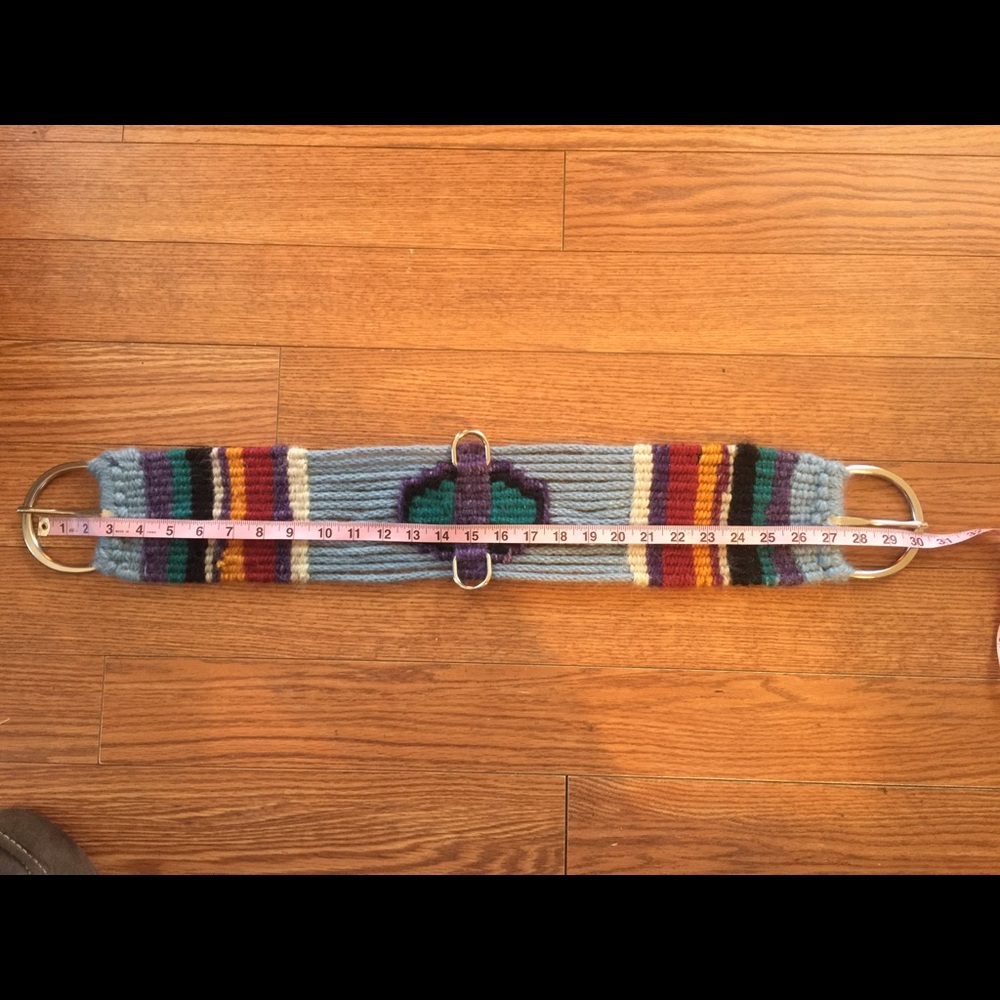 Serape Mohair Cinch - handmade